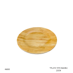 PLATO TIPO BAMBU 20CM CSM (F-12922)
