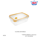 TAPPER HERMETIC C/VALVULA 2LTS REY PLAST (TPX047000)