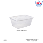 TAPPER BIOFOOD RECT. 7.2LT REY PLAST (TPX070000)