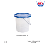 BALDE PREMIUM 6LTS REY PLAST (BLX049000)