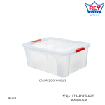 CAJA ULTRAFORTE 46LT REY PLAST (CJX044000)