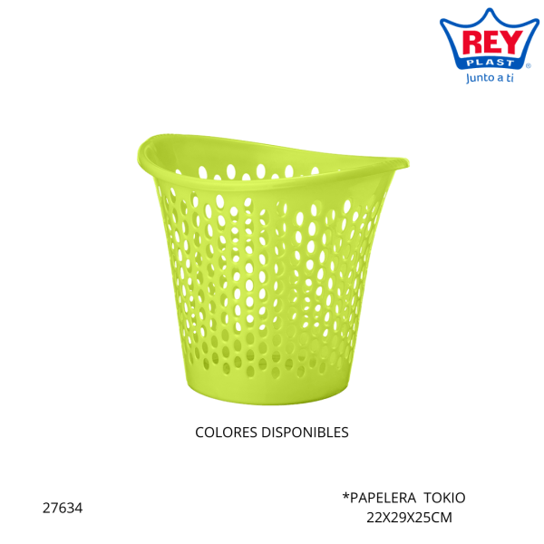 PAPELERA  TOKIO REY PLAST (PPX087000)