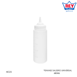 ENVASE SALSERO UNIVERSAL 480ML REY PLAST (ENV005000)