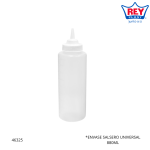 ENVASE SALSERO UNIVERSAL 880ML REY PLAST (ENV006000)