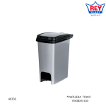 PAPELERA AUTOMATICA STAR METALIZADA 12.5LTS (PPX6008ME)