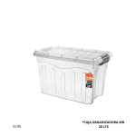 CAJA ORGANIZADORA MB 20 L REF: 0782