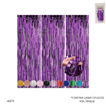 CORTINA LASER C/FLECOS FOIL FRINGE