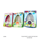 CAJA VISOR P/ HUEVO DE PASCUAS 14X19X7CM