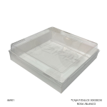 CAJA P/DULCE 30X30CM ROSA /BLANCO (ZK1226)