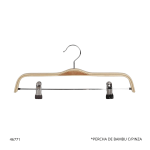 PERCHA DE BAMBU C/PINZA (F-12852)