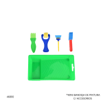 MINI BANDEJA DE PINTURA C/ ACCESORIOS (DIY-5LT)