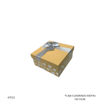 CAJA CUADRADO MOTAS 15X15CM