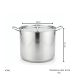 CACEROLA INOX  30CM 555
