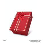 CAJA RECTANGULAR  C/ MOÑO 14X21CM