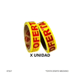 CINTA OFERTA MEDIANO X UNIDAD