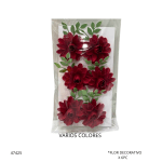 FLOR DECORATIVO X 6PC