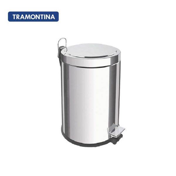 BASURERO INOX 12LT C/PEDAL TRAMONTINA 94538/112