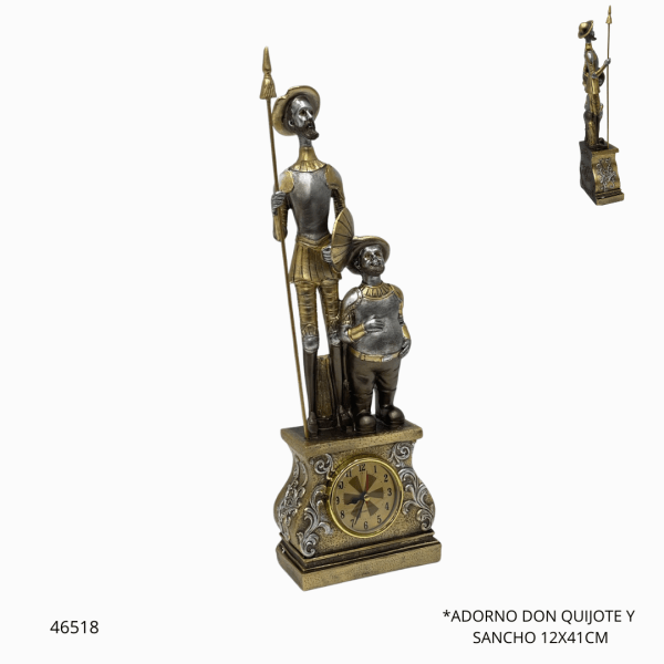 ADORNO DON QUIJOTE Y SANCHO (AB009)
