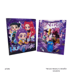 BOLSO REGALO C/DISEÑO 32X40CM (K89-3)