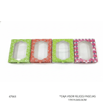 CAJA VISOR FELICES PASCUAS 17X14.5X3.5CM