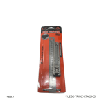 JUEGO DE CUTTER CON REGLA  YLT1288-25