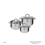 JUEGO DE OLLAS HOFFNER ELEGANCE (HF4613) (6PCS)