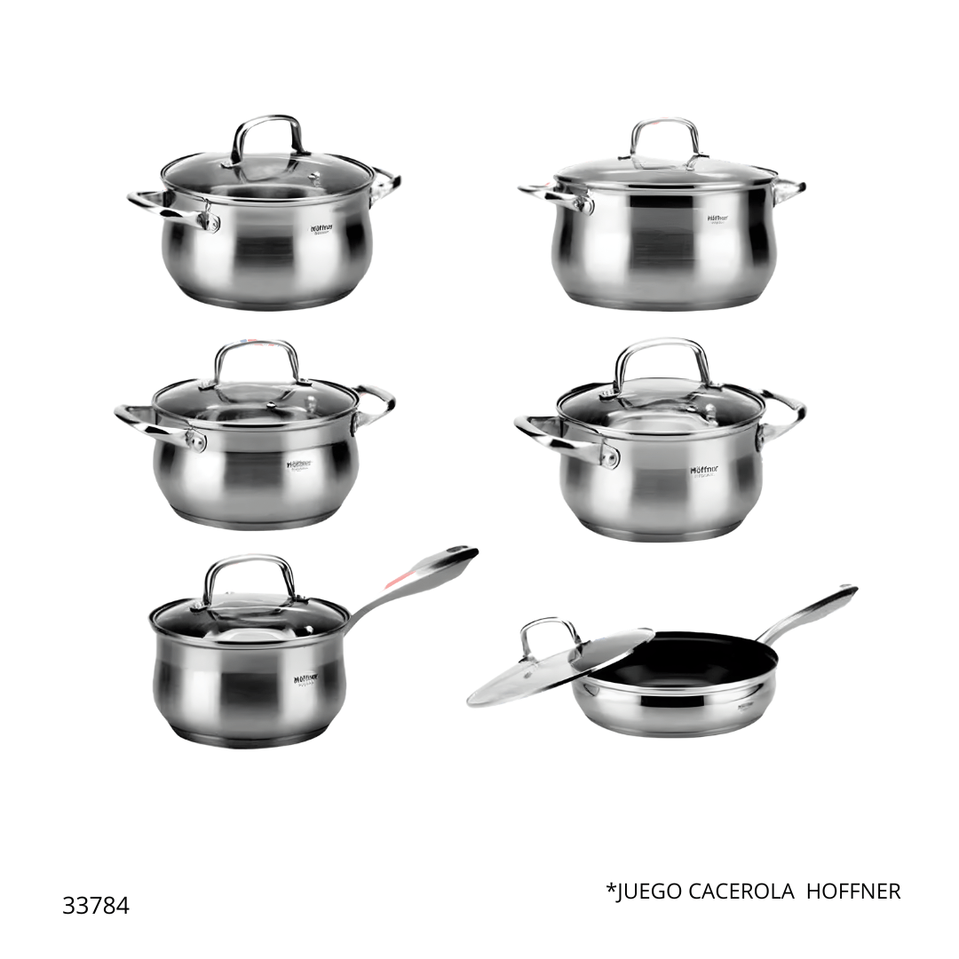 5901832199113 JUEGO CACEROLA HOFFNER HF-9911 (12PCS) - Imagen 1