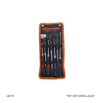 SET DESTORNILLADOR L-FLB-7PC