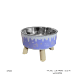 PLATO CON PATAS 14CM P/ MASCOTAS (FP63178-011)