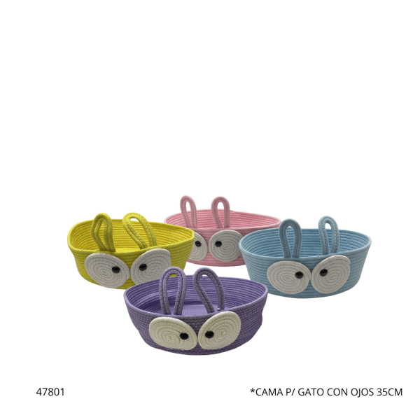 CAMA P/ GATO CON OJOS 35CM (FP63178-083)