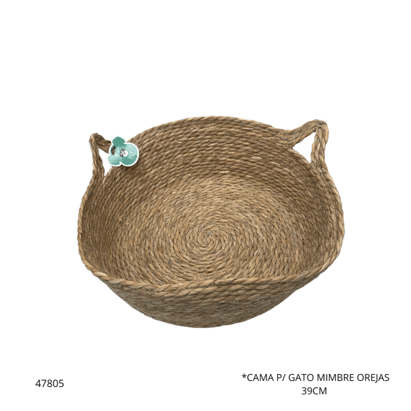 CAMA P/ GATO MIMBRE OREJAS 39CM (FP63178-086)