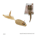 JUGUETE MASCOTA RATON DE YUTE (FP63178-125)