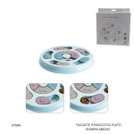 JUGUETE P/MASCOTAS PLATO ROMPECABEZAS (FP63178-130)