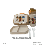 JUEGO DE VIANDA + HOPPY INFANTIL (A106-122-2)