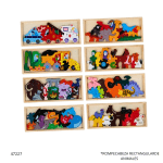 ROMPECABEZA RECTANGULARDE ANIMALES XHBM-114