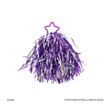 POM POMS ESTRELLA METALIZADO (BBL021)