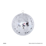 BOLA DISCO PLATEADO Nº3 (9112D-013)