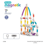 JUGUETE DE BLOQUES MAGNETICOS X 57PCS (YY-17-57)