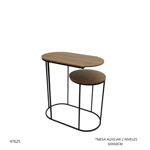 MESA AUXILIAR 2 NIVELES (HW04888)