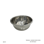 BOLWS HONDO INOX INSN 26CM AGLA