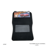ALFOMBRA P/AUTO UNIVERSAL X 4PCS (YZQC-8001)