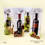 BOLSO REGALO P/VINO C/DISEÑO (PZ-243)