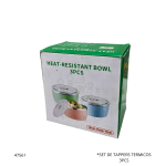 SET DE TAPPERS TERMICOS 3PCS (F-6371-3PC)