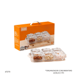 ORGANIZADOR CONDIMENTERO ACRILICO 7PC