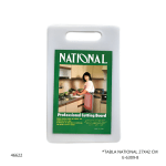 TABLA NATIONAL 27X42 CM E-6309-8
