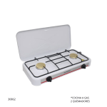 COCINA A GAS 2 HORNALLAS PREMIER (EF-5927G)