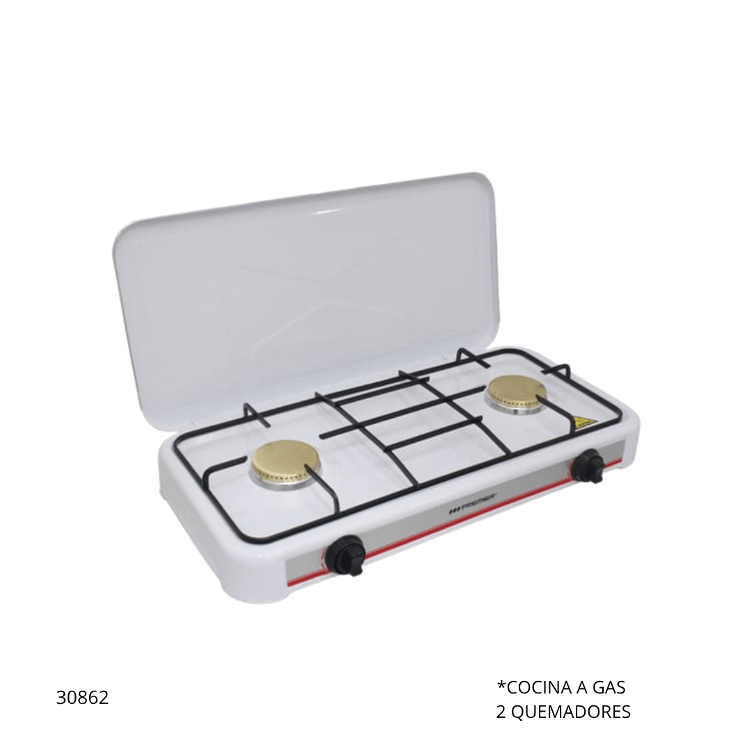 7453064706693 COCINA A GAS 2 HORNALLAS PREMIER (EF-5927G) - Imagen 1