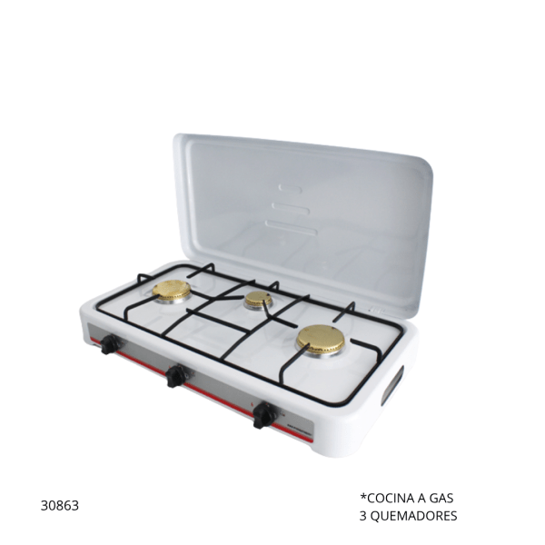 COCINA A GAS PREMIER EF-5928G (3HORNALLAS)