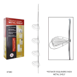 ESTANTE ESQUINERO INOX METAL SHELF (AD-362)