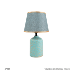 VELADOR DE CERAMICA C/FOCO (35137)